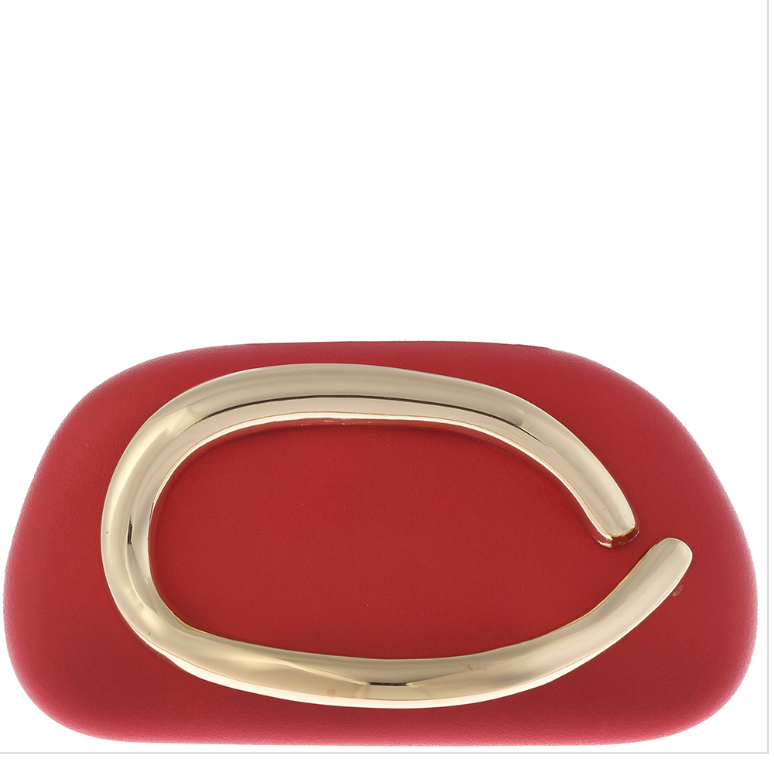 Sculpted Chic Clutch