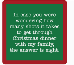 Xmas Shots Coaster
