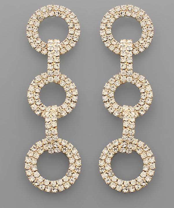 Linked Halo Sparkle Drops