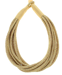 Wrapped in Gold Necklace