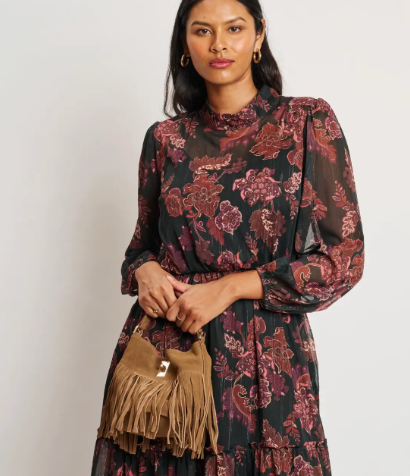 Faith Hobo Suede Bag