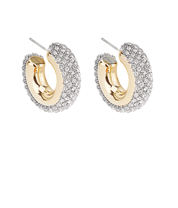 Luxe Pavé Hoop