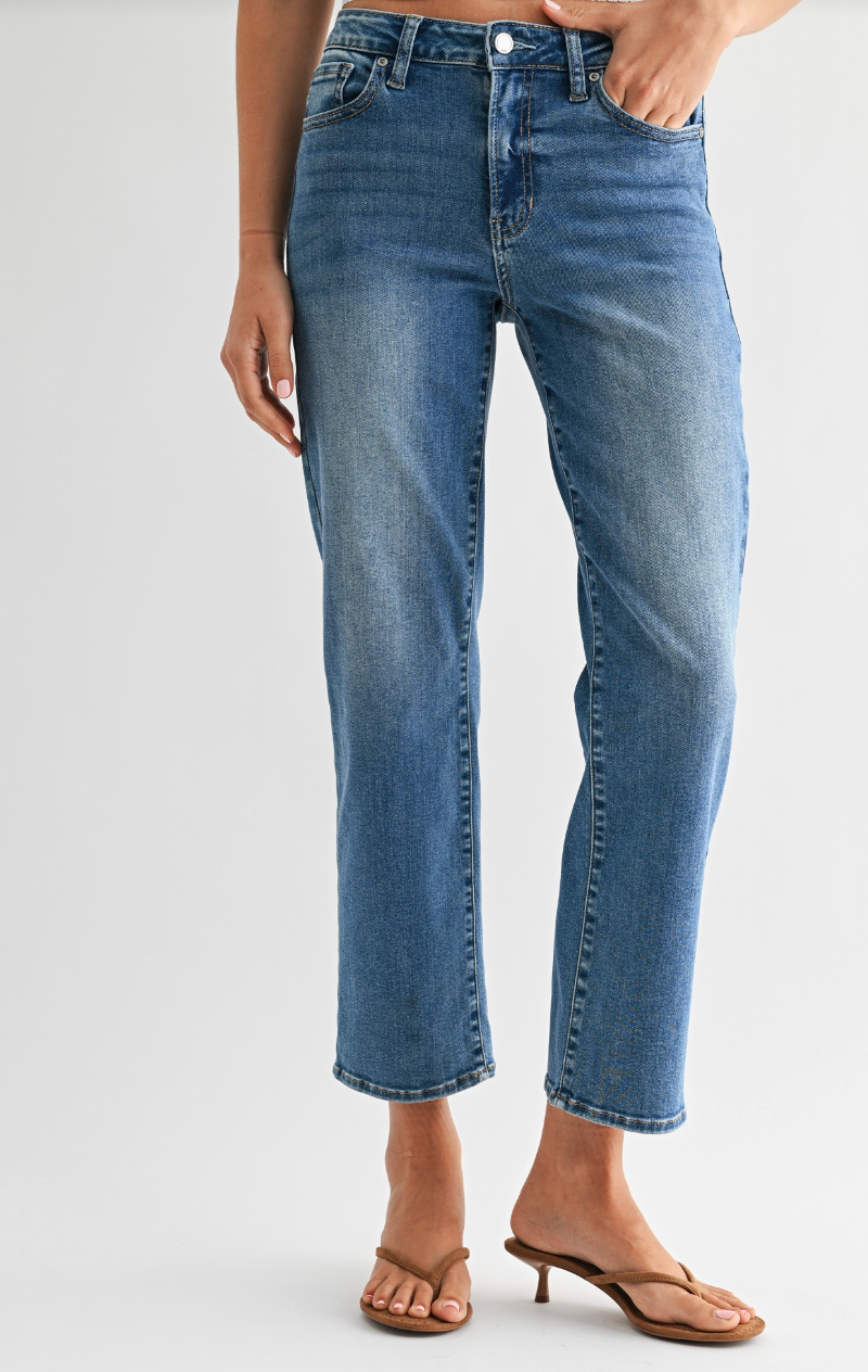 Easygoing Straight (med denim)