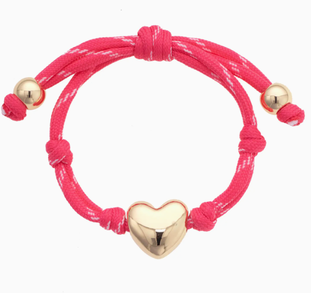 Blaine Puffy Heart Bracelet