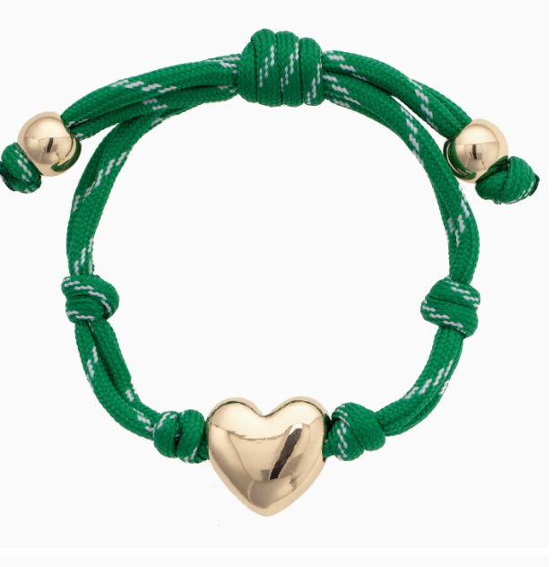 Blaine Puffy Heart Bracelet