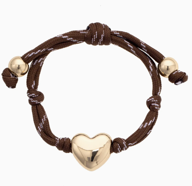 Blaine Puffy Heart Bracelet