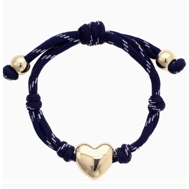 Blaine Puffy Heart Bracelet