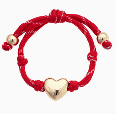Blaine Puffy Heart Bracelet