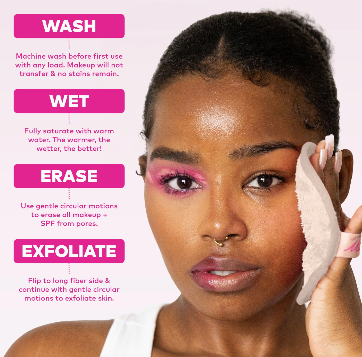 Sweet Cream 7 Day Makeup Eraser Set