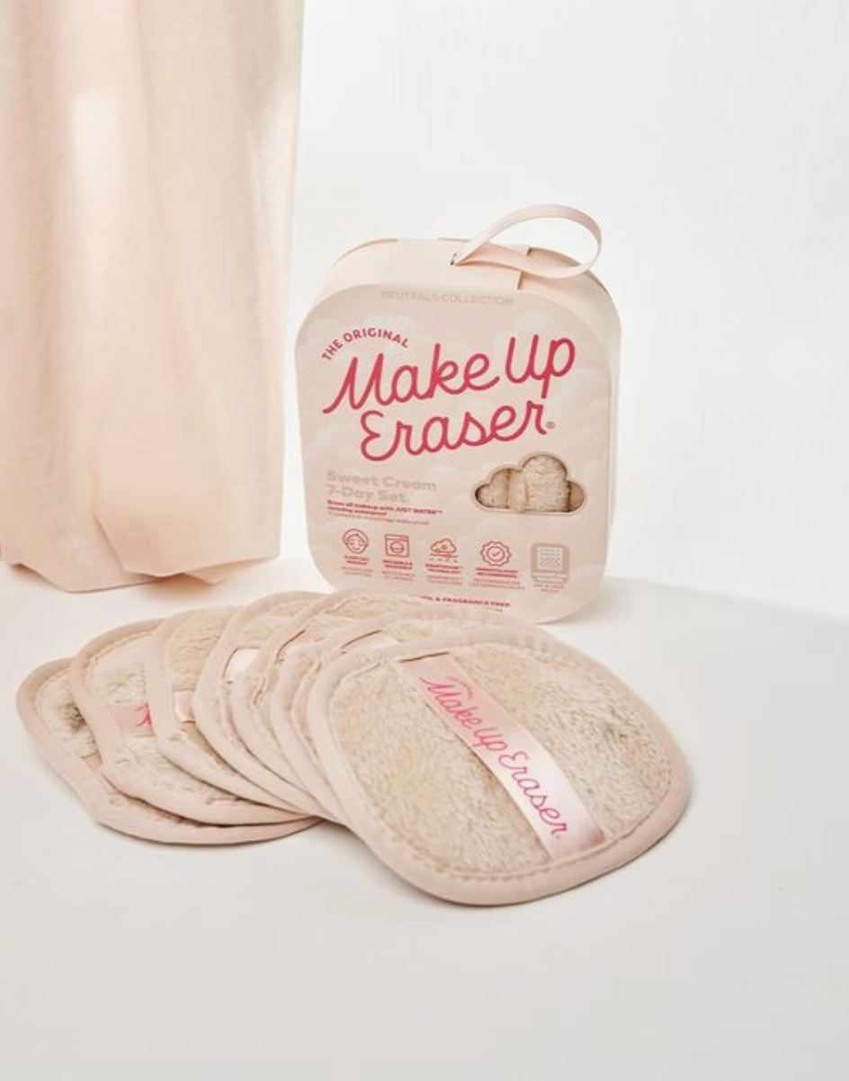 Sweet Cream 7 Day Makeup Eraser Set