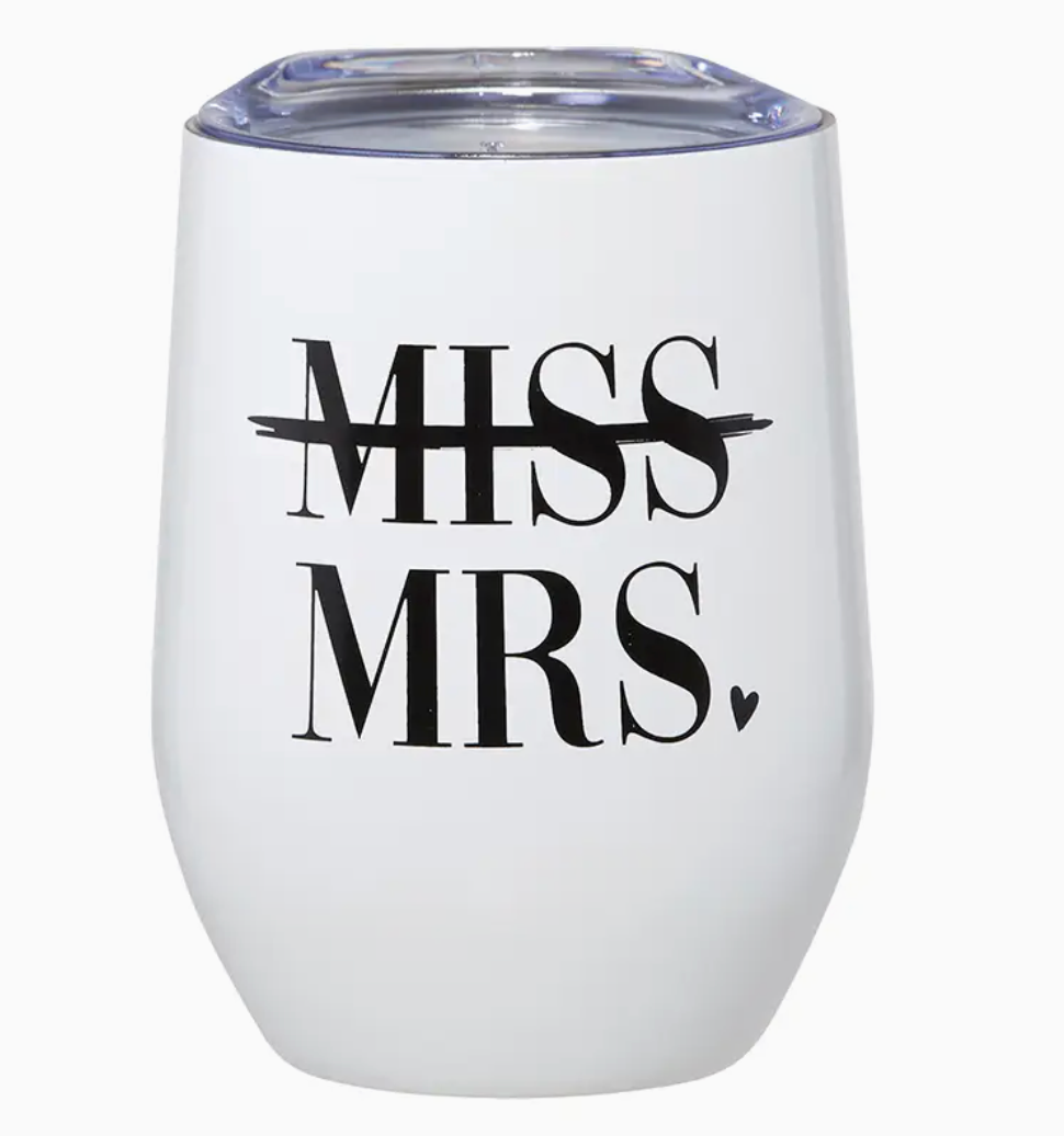 Miss Mrs. Wine Tumbler