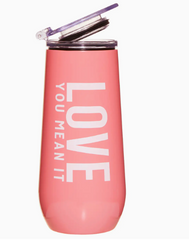 Love You, Mean It Champs Tumbler