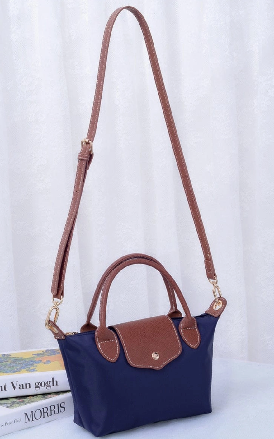 Britney Double Handle Mini Crossbody Bag