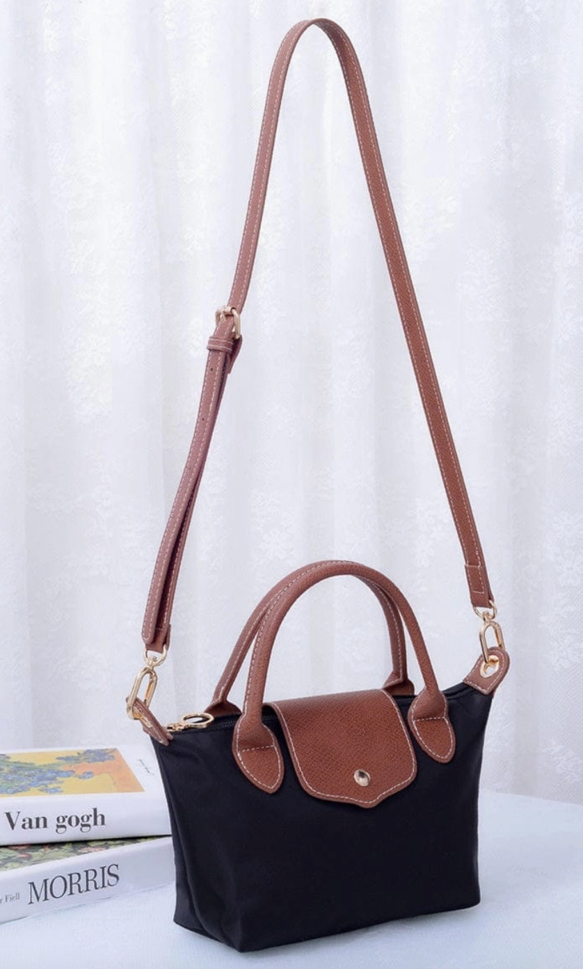 Britney Double Handle Mini Crossbody Bag