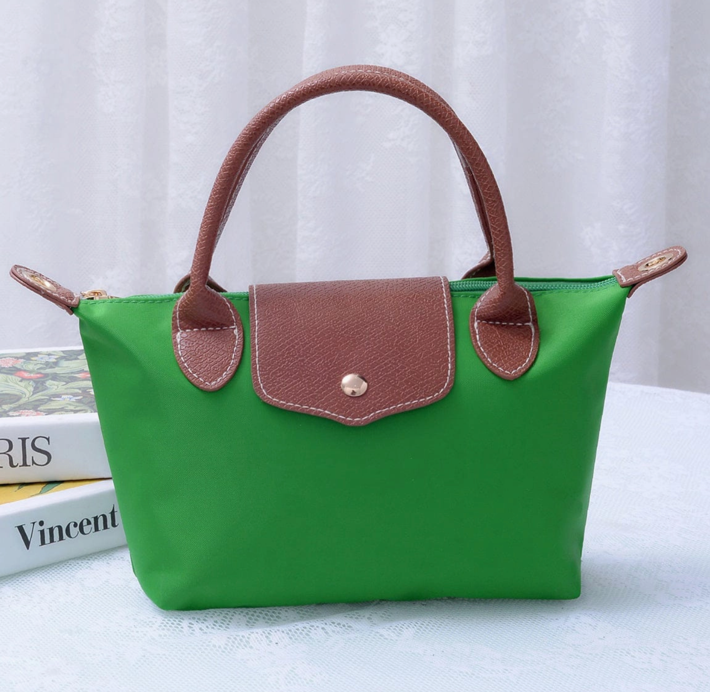 Britney Double Handle Mini Crossbody Bag