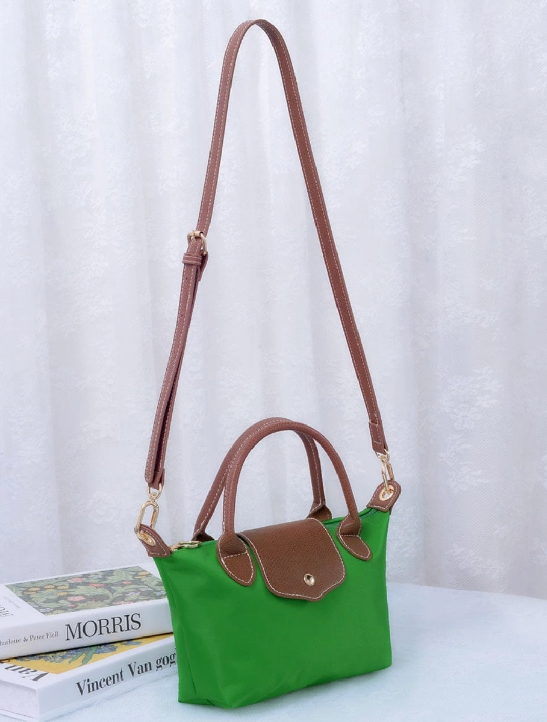 Britney Double Handle Mini Crossbody Bag