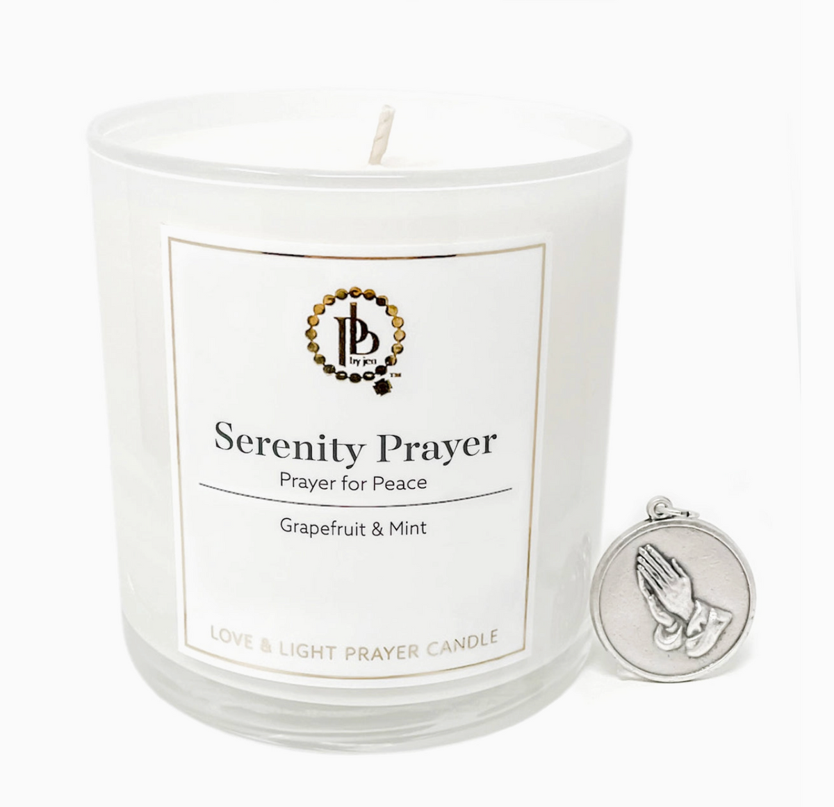 Love + Light Candle (Serenity Prayer)