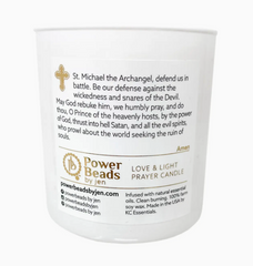 Love + Light Candle (St. Michael)