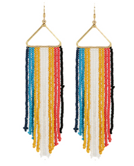 Colorfall Fringe Earring