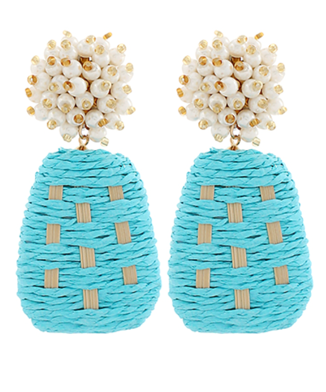 Seaside Sip Raffia Drop