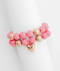 Sweetheart Stack Bracelet