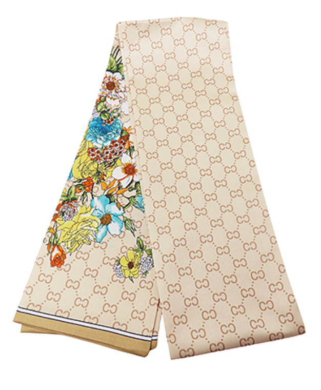 Garden Party Slim Scarf