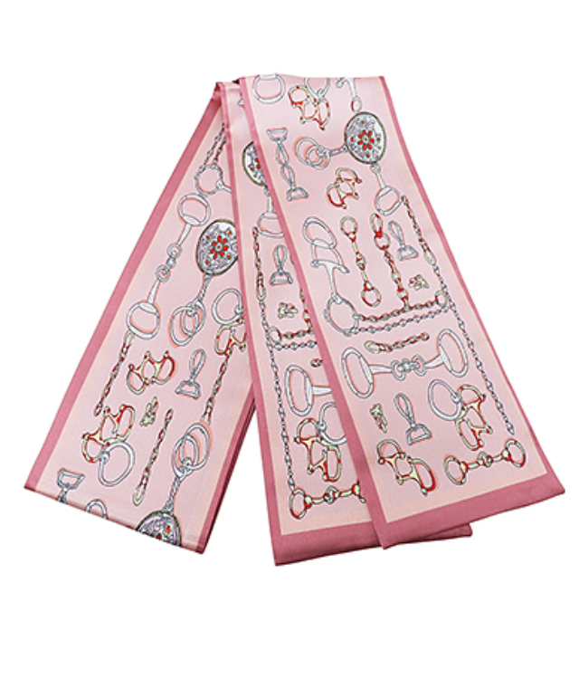 Pretty in Pink Equestrian Scarf