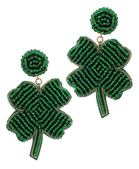 Shamrock Shenanigans Earring