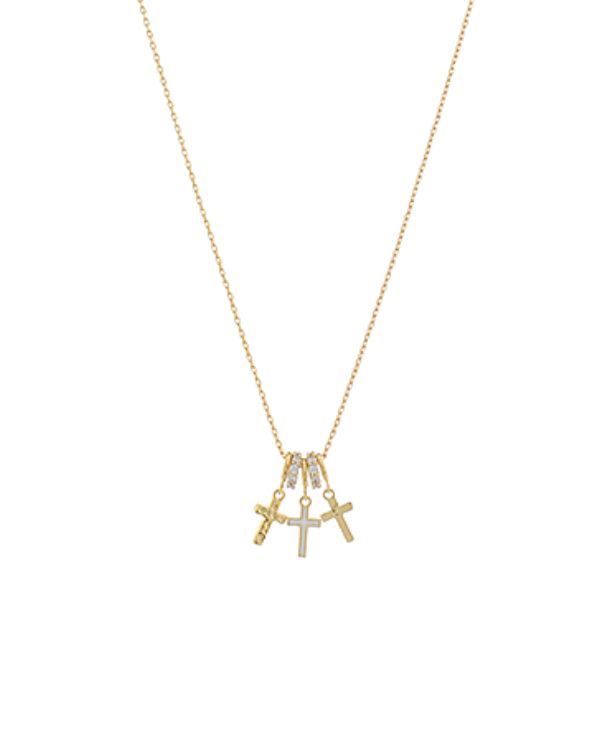 Golden Trinity Necklace
