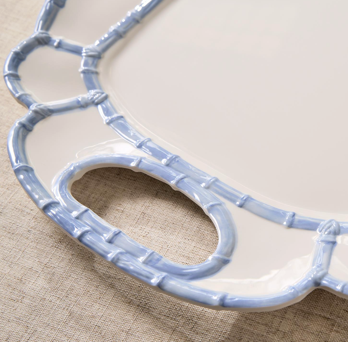 French Bamboo Platter