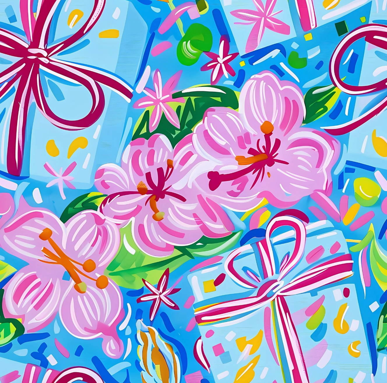 Beau Bottle Wrap (Preppy Birthday)
