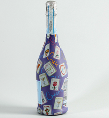 Beau Bottle Wrap (Purple Mahjong)