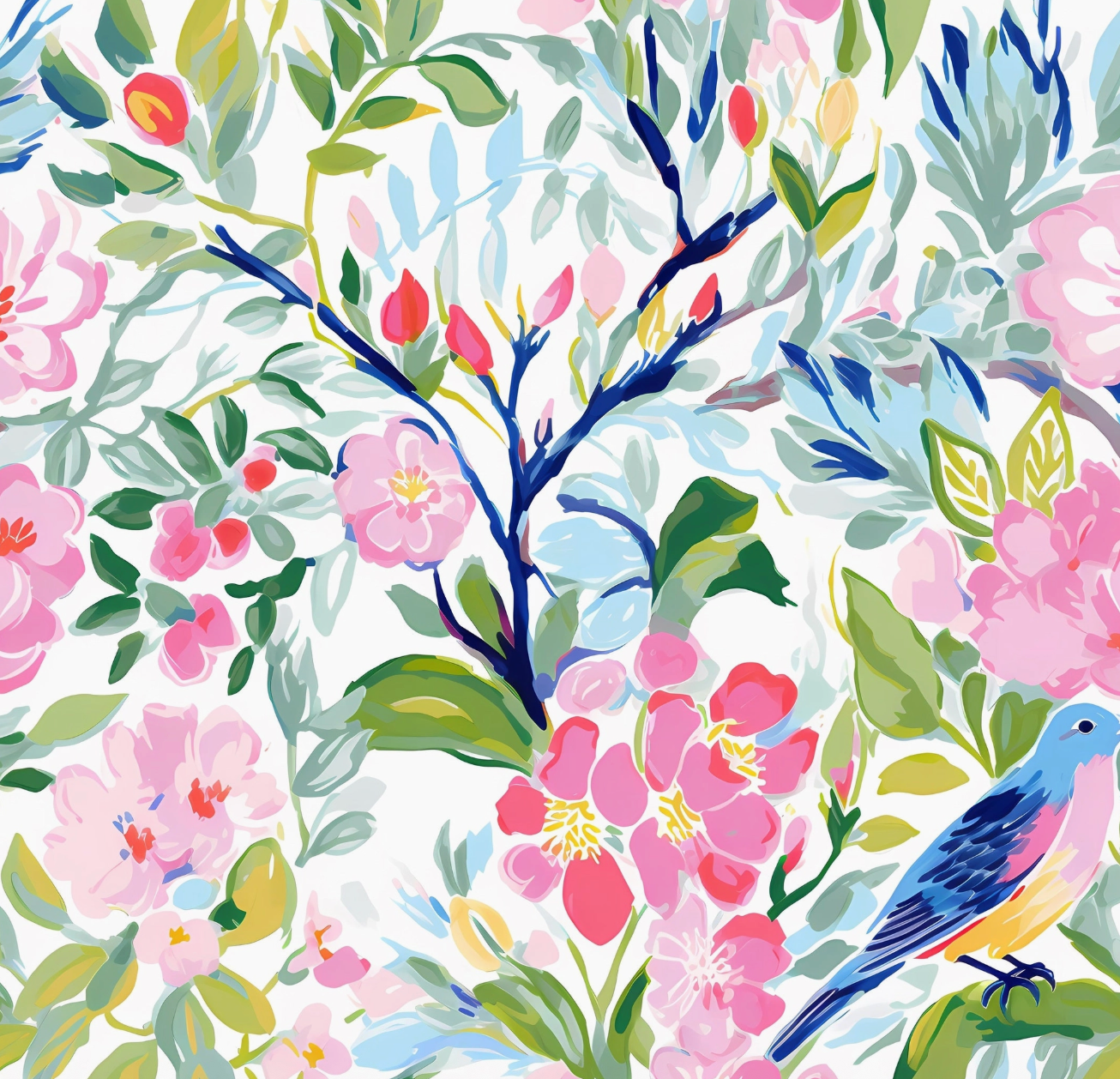 Beau Bottle Wrap (Springtime)