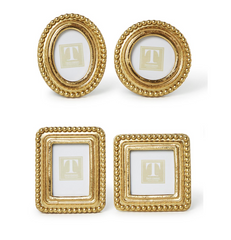 Gold Beaded Picture Frame