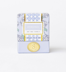 Hydrangea Stem Candle