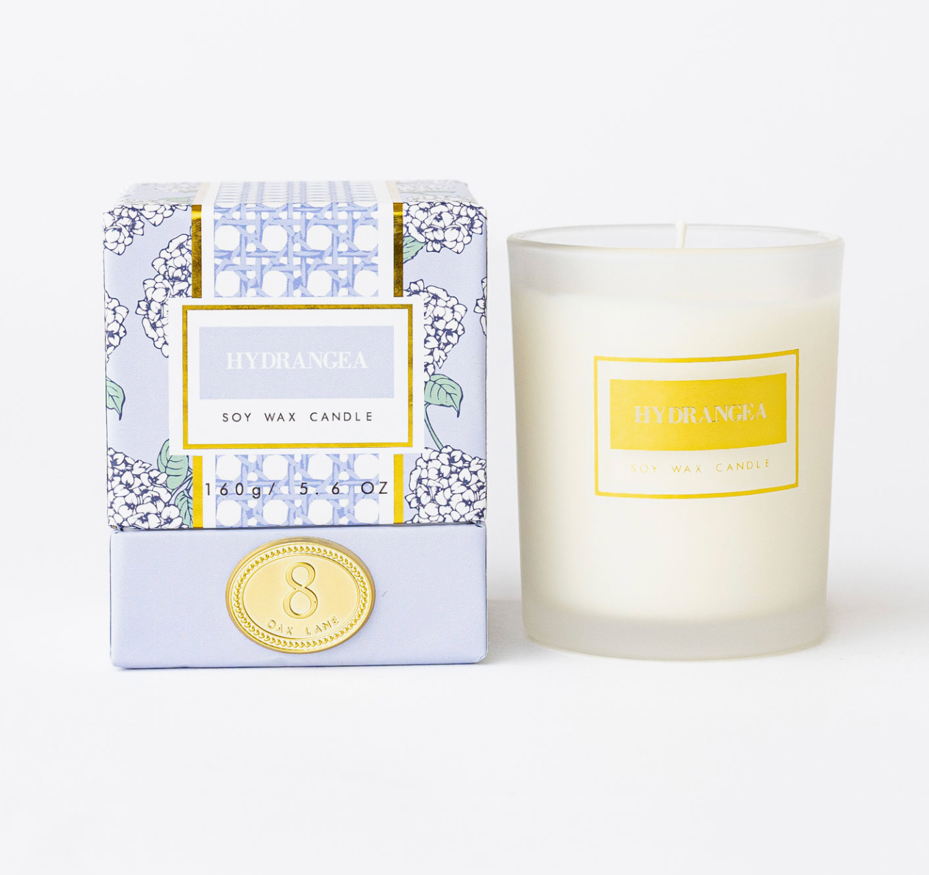Hydrangea Stem Candle