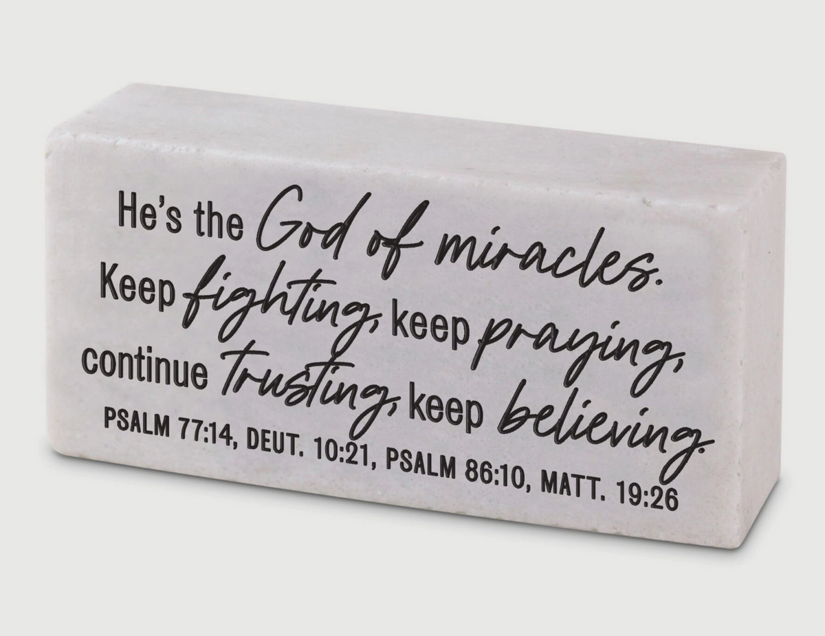 Stone of Miracles & Faith Block