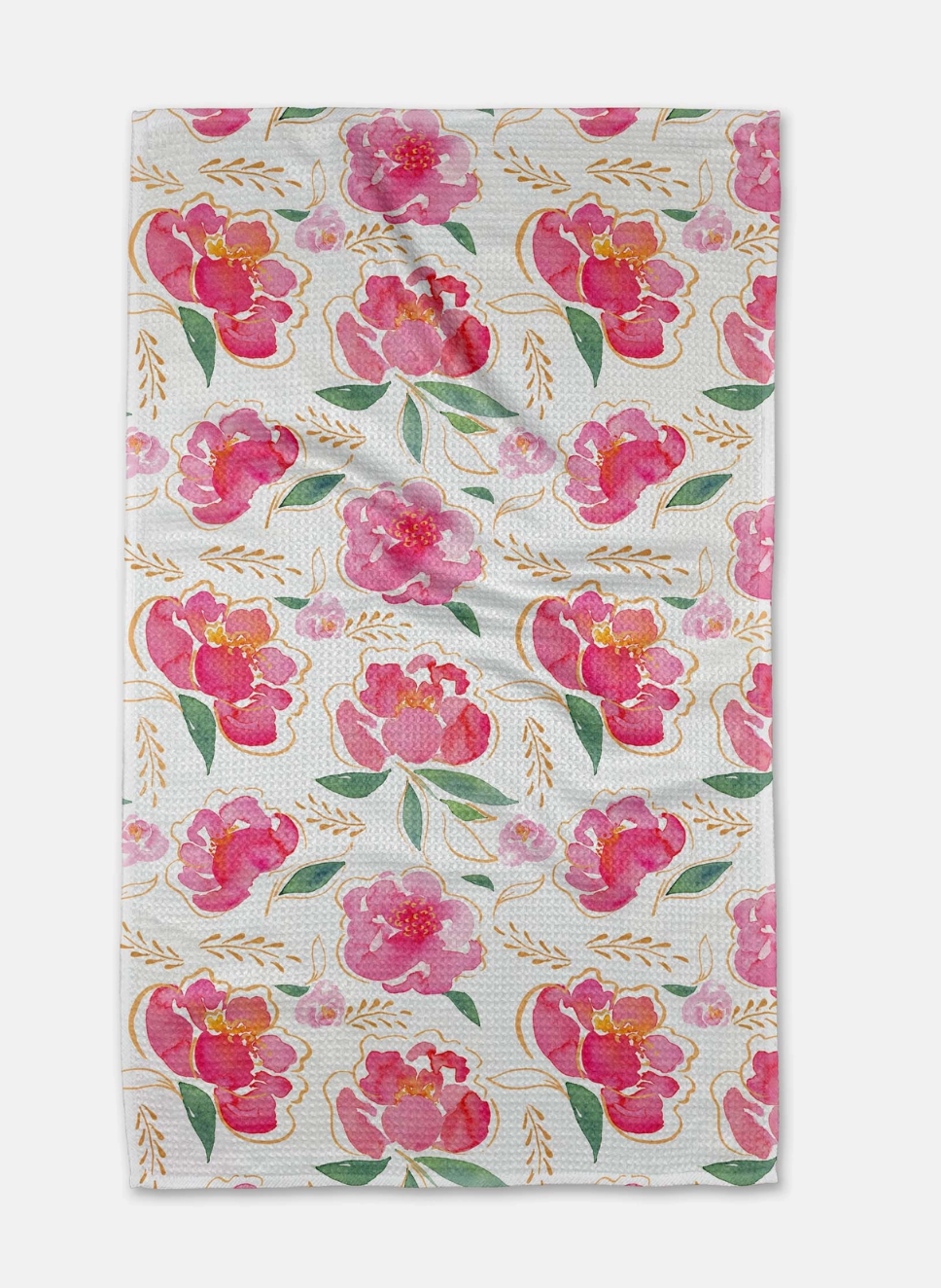Pink Peony Hand Towel