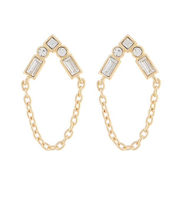 Linked Luxe Drop Earring