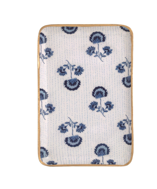 Floral Trinket Tray