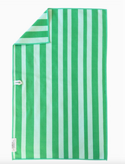 Lime Stripes: Double Sided Hand Towel