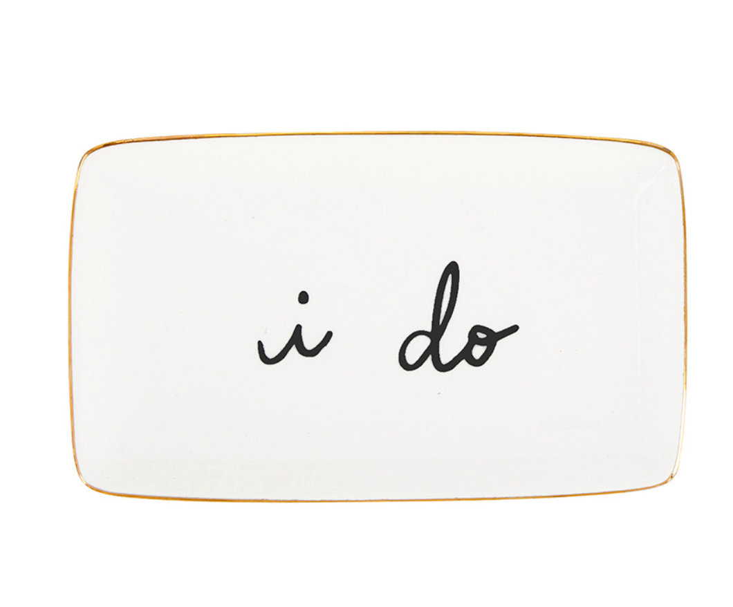 "I Do" Trinket Dish