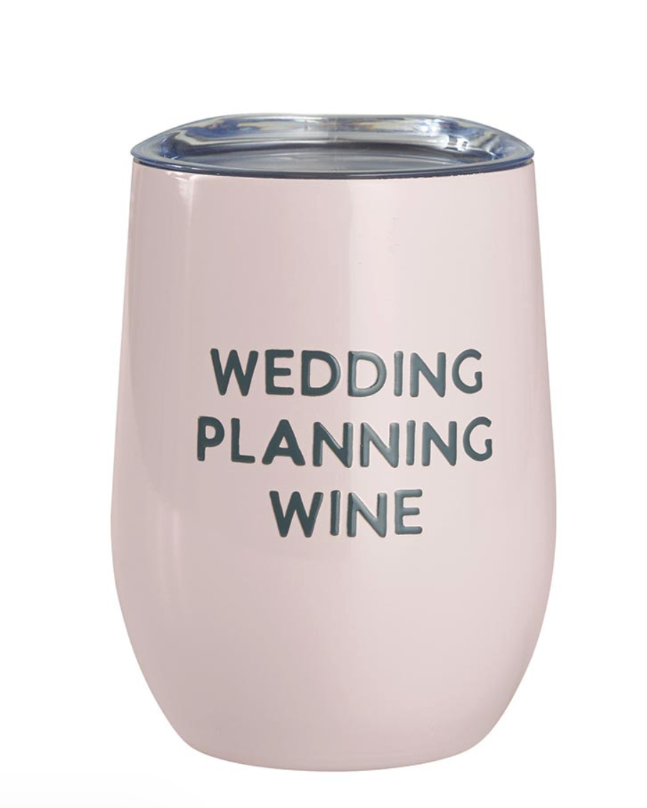 Wedding Planning Wine Tumbler