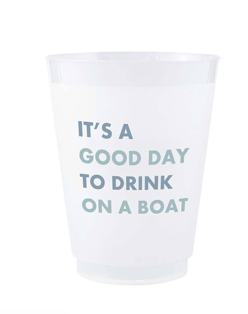 Drinks on the Boat Frost Cup Set