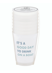 Drinks on the Boat Frost Cup Set