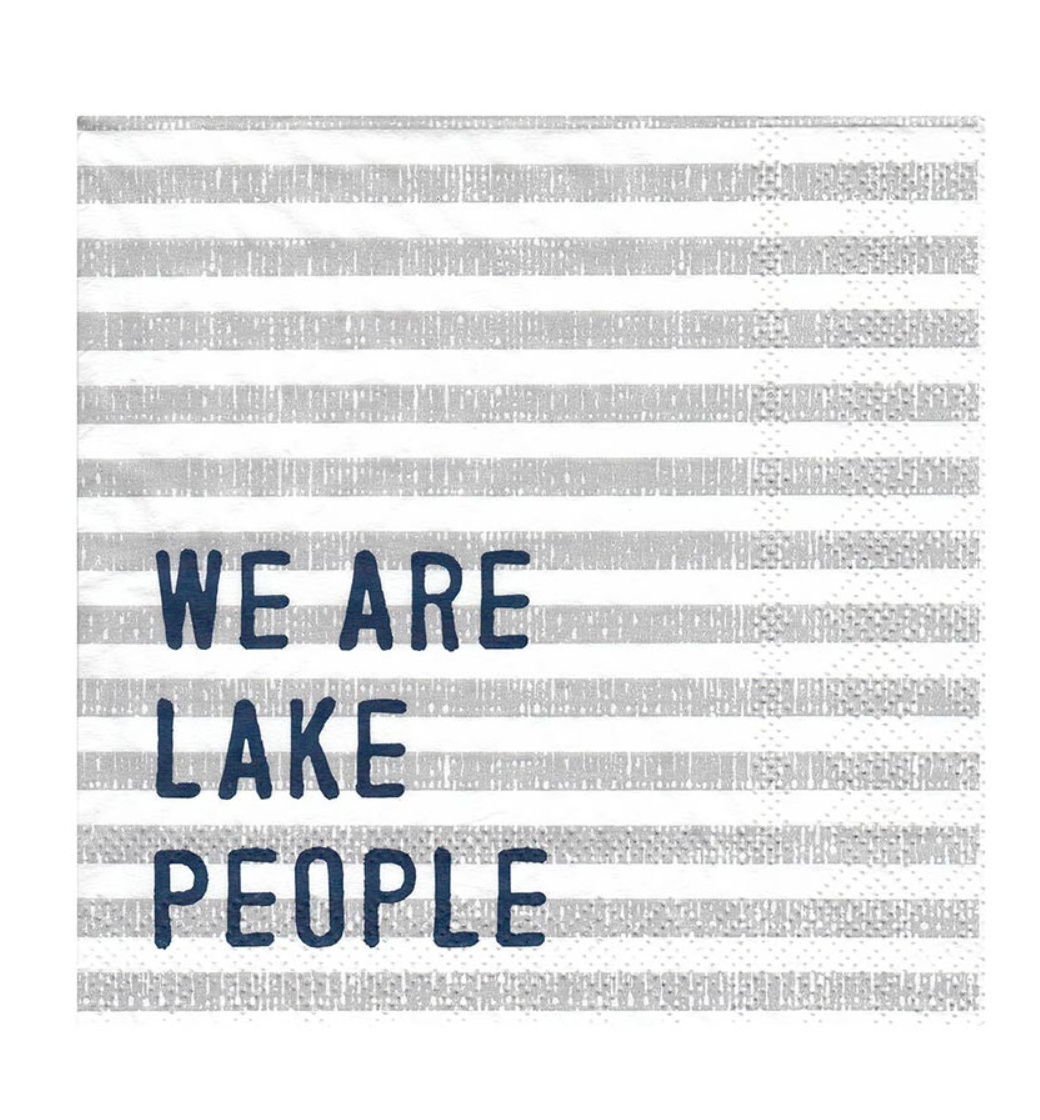 Lake People Cocktail Napkins