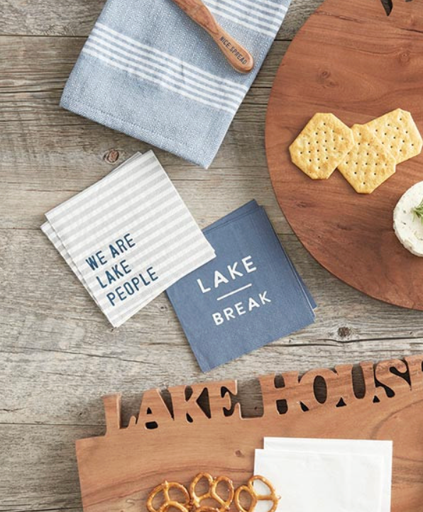 Lake People Cocktail Napkins