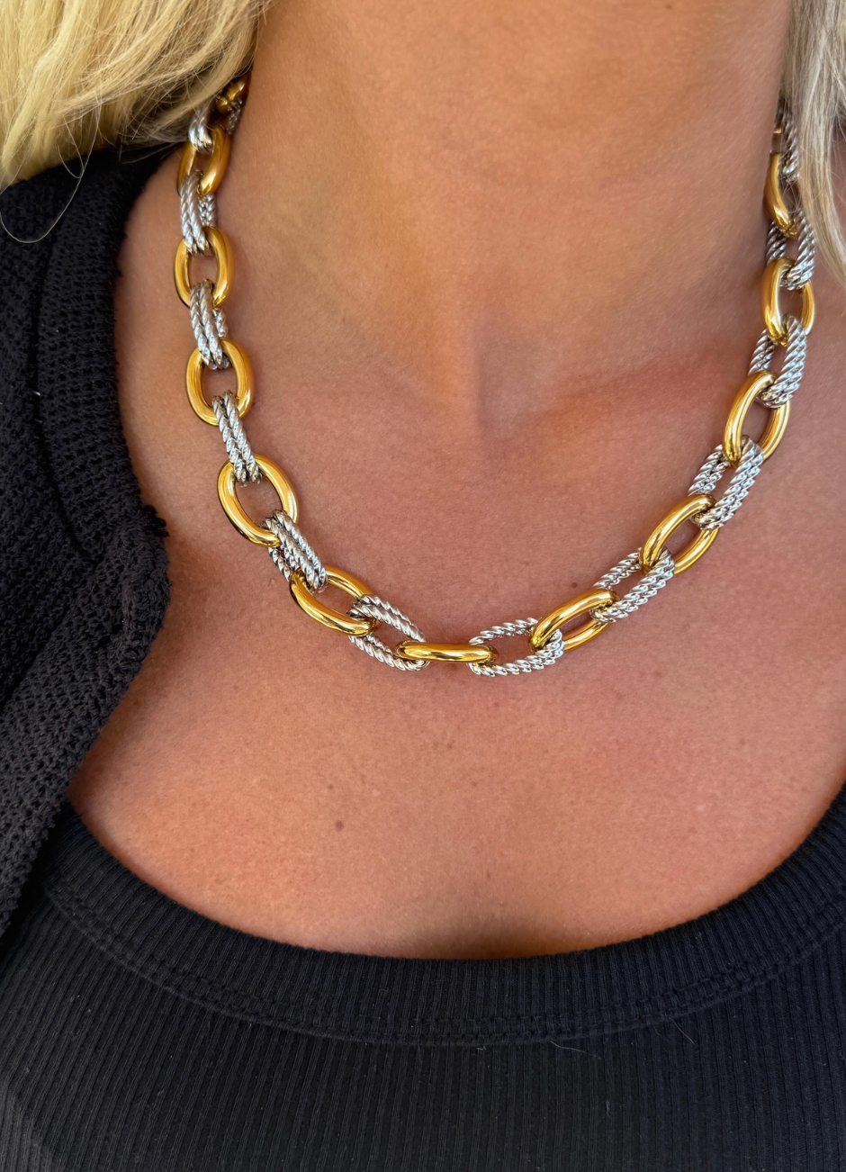 Harper Link Necklace