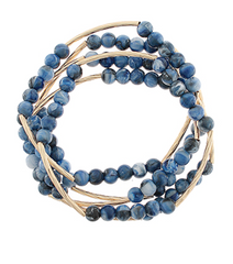 Blue Skies Stack Bracelet