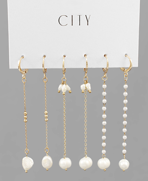 Socialite Pearl Set